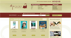 Desktop Screenshot of apicius.com.br